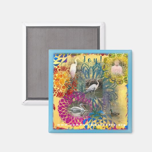 2" Joy Magnet (Vorderseite/Rückseite)