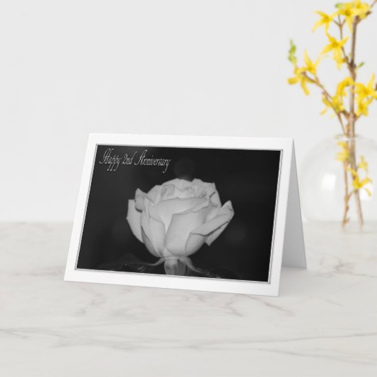 2. Jubiläumskarte Karte (Gelbe Blume)