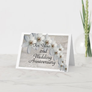 2. Jubiläumskarte Traditionelle Vorlage