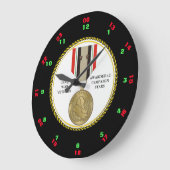 2 KAMPAGNE STARTEN IRAK KRIEG VETERAN GROßE WANDUHR (Winkel)