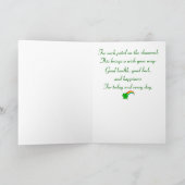 2. Karte Westie St. Patricks (Innenseite)