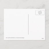 2 Katzen in Liebe | Valentine Themed Postkarten (Rückseite)