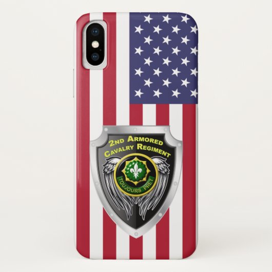 2. Kavallerie-Regiment Case-Mate iPhone Hülle (Rückseite)