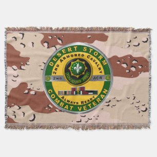 2. Kavallerieregiment Desert Storm Veteran Decke