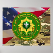 2. Kavallerieregiment “Immer Bereit” Poster (Vorne)