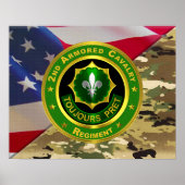 2. Kavallerieregiment “Immer Bereit” Poster (Vorne)