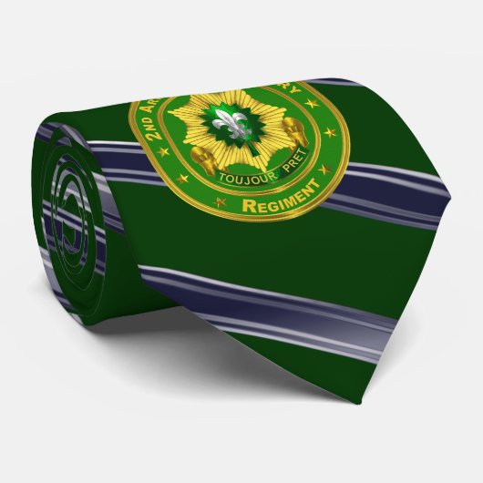 2. Kavallerieregiment Krawatte (Gerollt)
