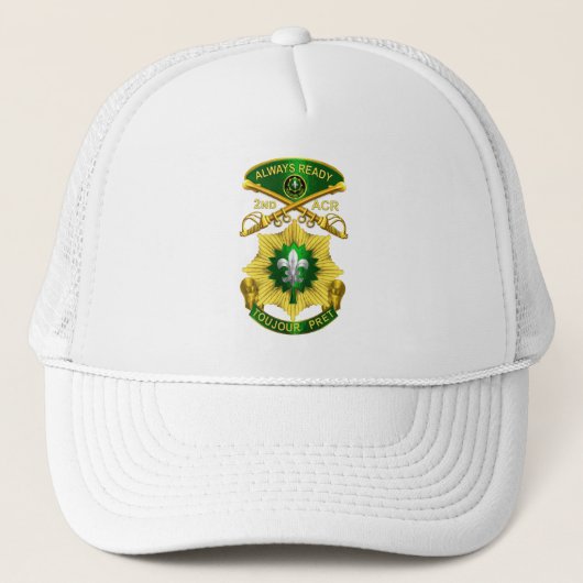 2. Kavallerieregiment Truckerkappe (Vorderseite)