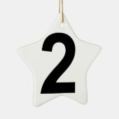 2 KERAMIK ORNAMENT (Rechts)