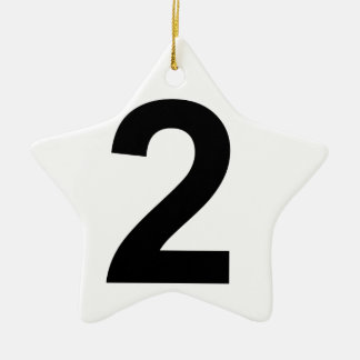 2 KERAMIK ORNAMENT