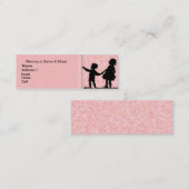 2 Kindermama-Karte Telefonnummerkarte (Vorne/Hinten)