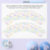 2 Kinderzimmer Baby Personalisiert Cupcake Wrapper Flyer (Einzeln)