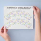 2 Kinderzimmer Baby Personalisiert Cupcake Wrapper Flyer (Hand)