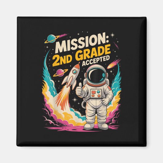 2. Klasse der Astronauten Kids Sc Magnet (Vorne)