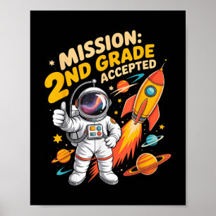 2. Klasse der Astronauten Kids Sc Poster