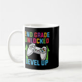 2. Klasse freigeschaltet Level Up Videospieler Jun Kaffeetasse (Links)