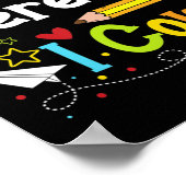 2. Klasse, hier komme ich zum Lehrer zurück zu den Poster (Ecke)