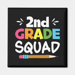 2. Klasse Kader Zweiter Lehrer Schüler Team Ck To  Magnet