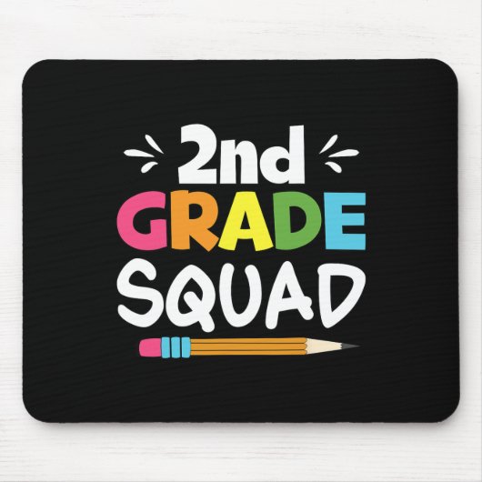 2. Klasse Kader Zweiter Lehrer Schüler Team Ck To Mousepad (Vorne)