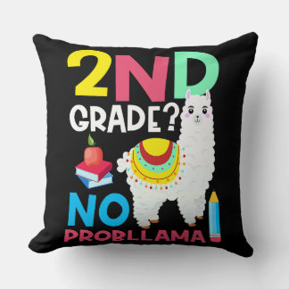 2. Klasse Kein Prob Llama Zweite Klasse Lehrer Hum Kissen