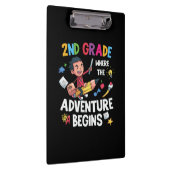 2. Klasse Lehrer 2. Klasse Abenteuer beginnt Klemmbrett (Rechts)