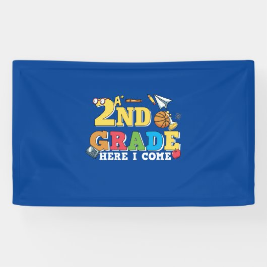 2. Klasse Lehrer 2. Klasse Hier komme ich Banner (Horizontal)