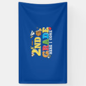 2. Klasse Lehrer 2. Klasse Hier komme ich Banner (Vertikal)