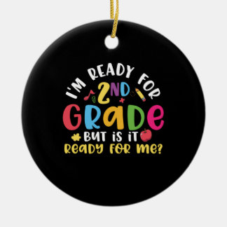 2. Klasse Lehrer Ich bin bereit für 2. Klasse Keramik Ornament
