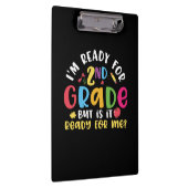 2. Klasse Lehrer Ich bin bereit für 2. Klasse Klemmbrett (Rechts)