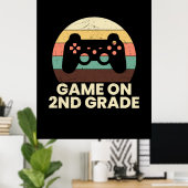 2. Klasse Lehrer Spiel auf 2. Stufe Poster (Heimbüro)