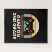 2. Klasse Lehrer Spiel auf 2. Stufe Puzzle (Horizontal)