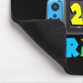 2. Klasse Level freigeschalteter Videospieler Jung Mousepad (Ecke)