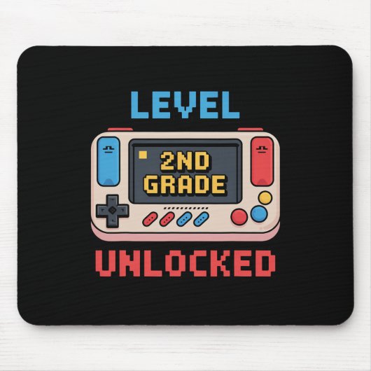 2. Klasse Level freigeschaltetes Videospiel Ck Zur Mousepad (Vorne)