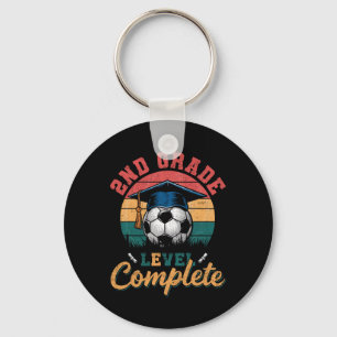 2. Klasse Level Kompletter Fußball Junge Mädchen L Schlüsselanhänger