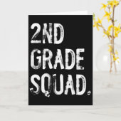 2. Klasse Squad Ck Zur Schule Schüler Lehrer Karte (Gelbe Blume)