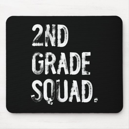 2. Klasse Squad Ck Zur Schule Schüler Lehrer Mousepad (Vorne)