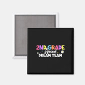 2. Klasse Squad Dream Team Lehrer Schüler Ck Zur S Magnet (Vorderseite/Rückseite)