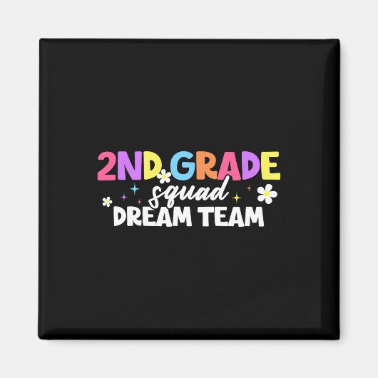 2. Klasse Squad Dream Team Lehrer Schüler Ck Zur S Magnet (Vorne)