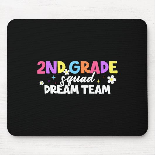 2. Klasse Squad Dream Team Lehrer Schüler Ck Zur S Mousepad (Vorne)