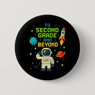 2. Klasse und weiter als Astronaut Space Boys Game Button