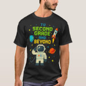 2. Klasse und weiter als Astronaut Space Boys Game T-Shirt (Vorderseite)