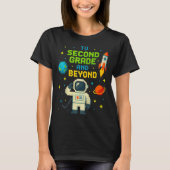 2. Klasse und weiter als Astronaut Space Boys Game T-Shirt (Vorderseite)