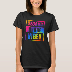 2. Klasse Vibes Erster Schultag zurück zur Schule T-Shirt