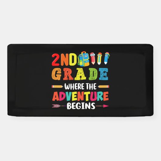 2. Klasse Wo das Abenteuer Banner (Horizontal)