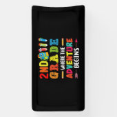 2. Klasse Wo das Abenteuer Banner (Vertikal)