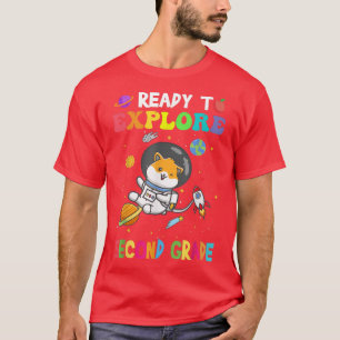 2. Klasse zurück zum Astronautenraum der Schule T-Shirt