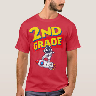 2. Klasse zurück zur Schule Entfaltung des Astrona T-Shirt