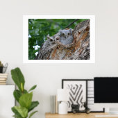 2 kleine Luv-Vögel Poster (Heimbüro)