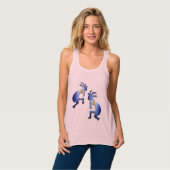 2 Kokopelli #11 Tank Top (Vorderseite Vollansicht)