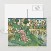 2 Könige 16 9-16 Das Volk von Damaskus wird c Postkarte (Vorne/Hinten)